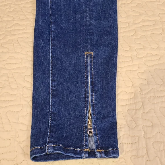 Frame le high skinny zip jeans size 28 - Picture 5 of 13
